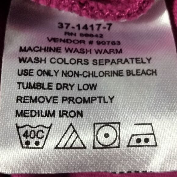 "All American Comfort" woman's long sleeve shirt - Picture 6 of 6